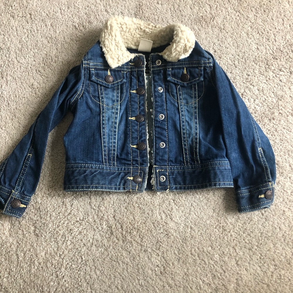 NWOT Tucker + Tate Jean Sherpa Collar Jacket T3
